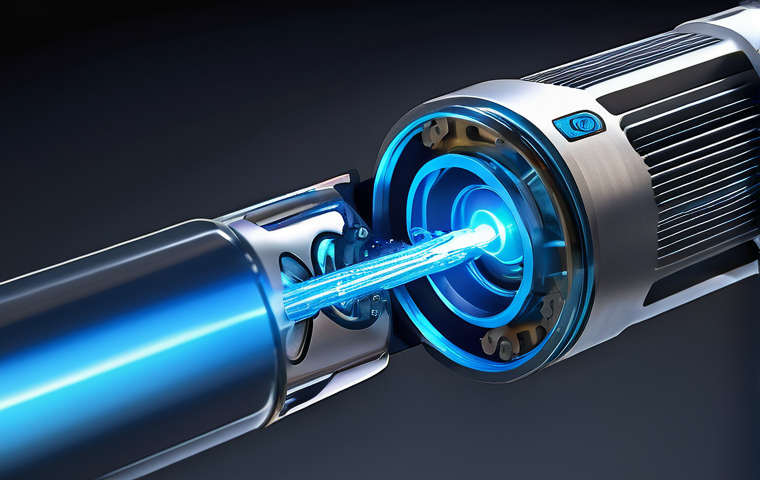 에어공구 관련 특허 기술 - **Intelligent Airflow Systems:**
    A cutaway view of a futuristic pneumatic impact wrench, reveali...